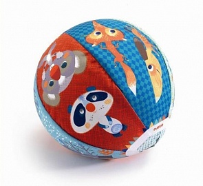 Мячик Лес - текстиль (Djeco, 02053k)